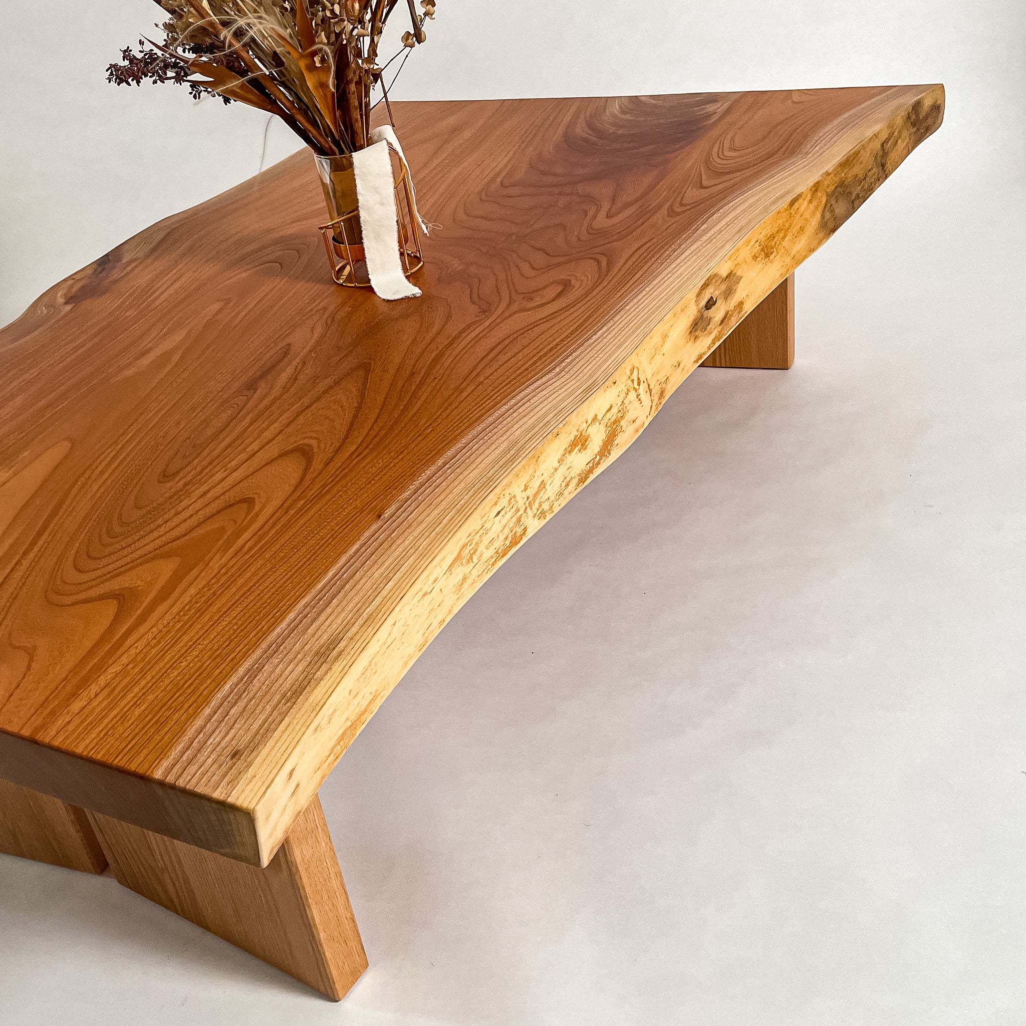 鬼童銘木】No.1964 一枚板欅（けやき）センターテーブル – KIDO