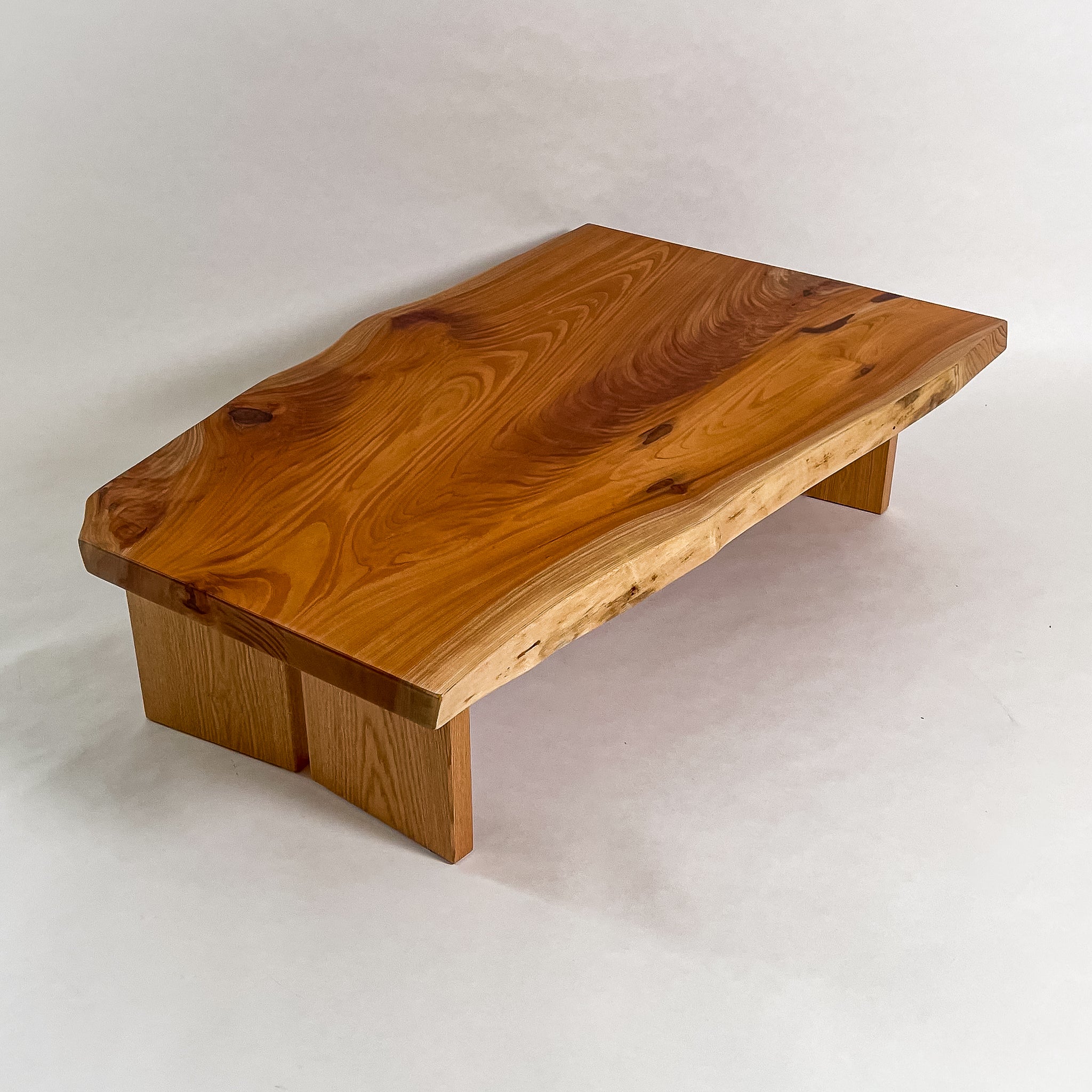 鬼童銘木】No.2028 一枚板欅（けやき）センターテーブル – KIDO