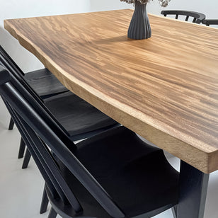 No.1978　モンキーポッド/一枚板ダイニングテーブル