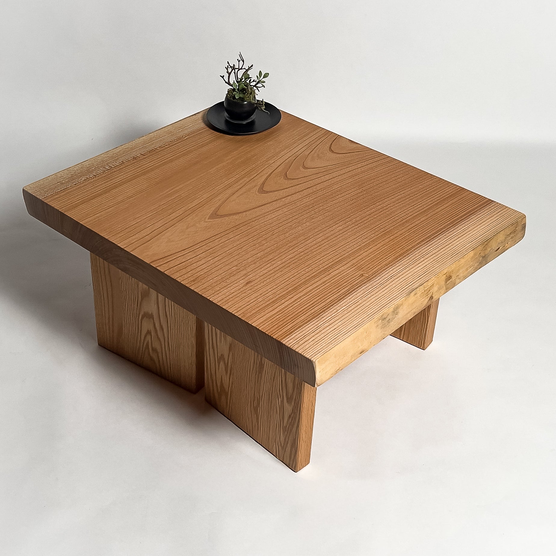 No.2099　欅（けやき）/一枚板ローテーブル