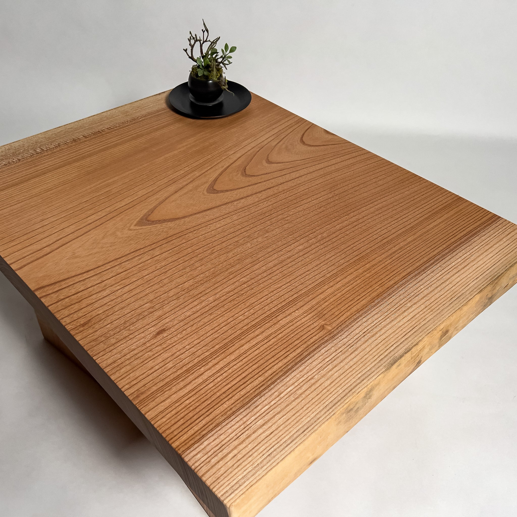 No.2099　欅（けやき）/一枚板ローテーブル