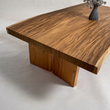 No.1978　モンキーポッド/一枚板座卓