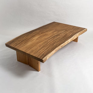 No.1978　モンキーポッド/一枚板座卓