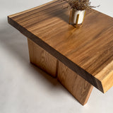 No.2100　モンキーポッド/一枚板ローテーブル