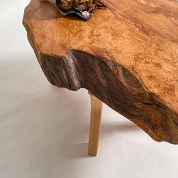 No.2039　屋久杉/一枚板ローテーブル