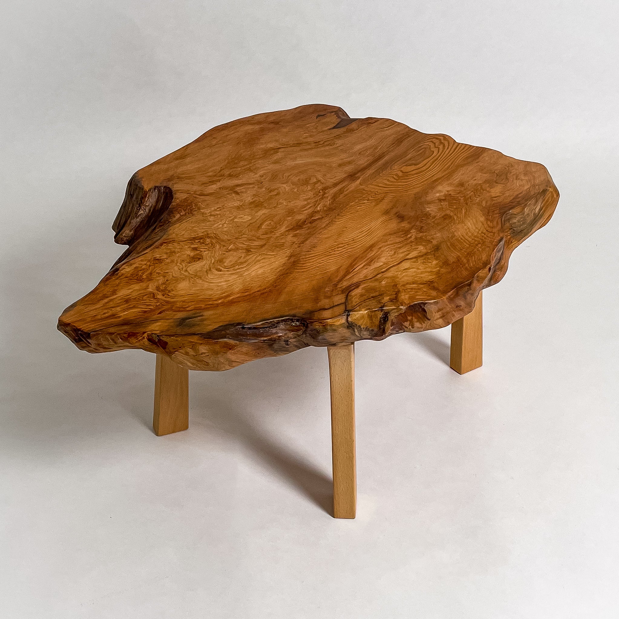 KIDO MEIMOKU 屋久杉一枚板ローテーブル｜80cm – 【公式】鬼童銘木