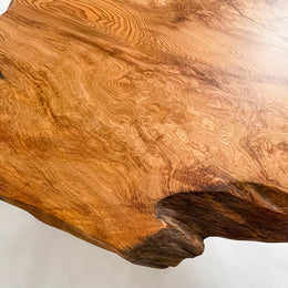 No.2039　屋久杉/一枚板ローテーブル