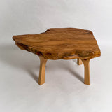 No.2039　屋久杉/一枚板ローテーブル