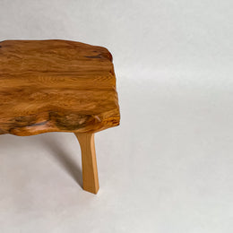 No.2039　屋久杉/一枚板ローテーブル