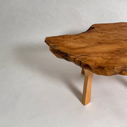 No.2039　屋久杉/一枚板ローテーブル