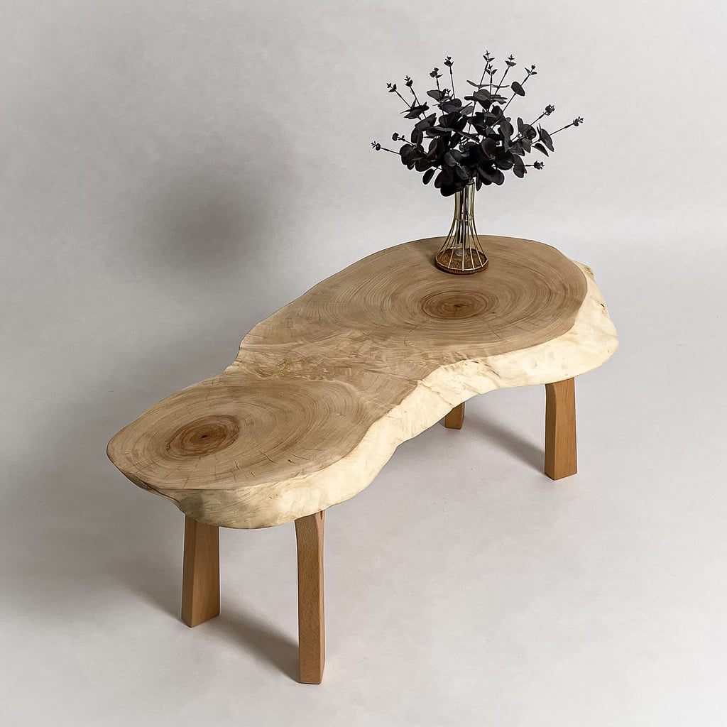 No.2049　栃（とち）/一枚板ローテーブル