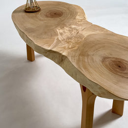 No.2049　栃（とち）/一枚板ローテーブル