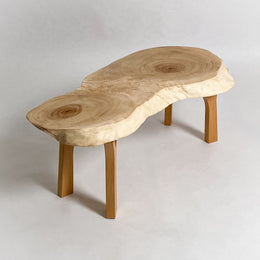 No.2049　栃（とち）/一枚板ローテーブル