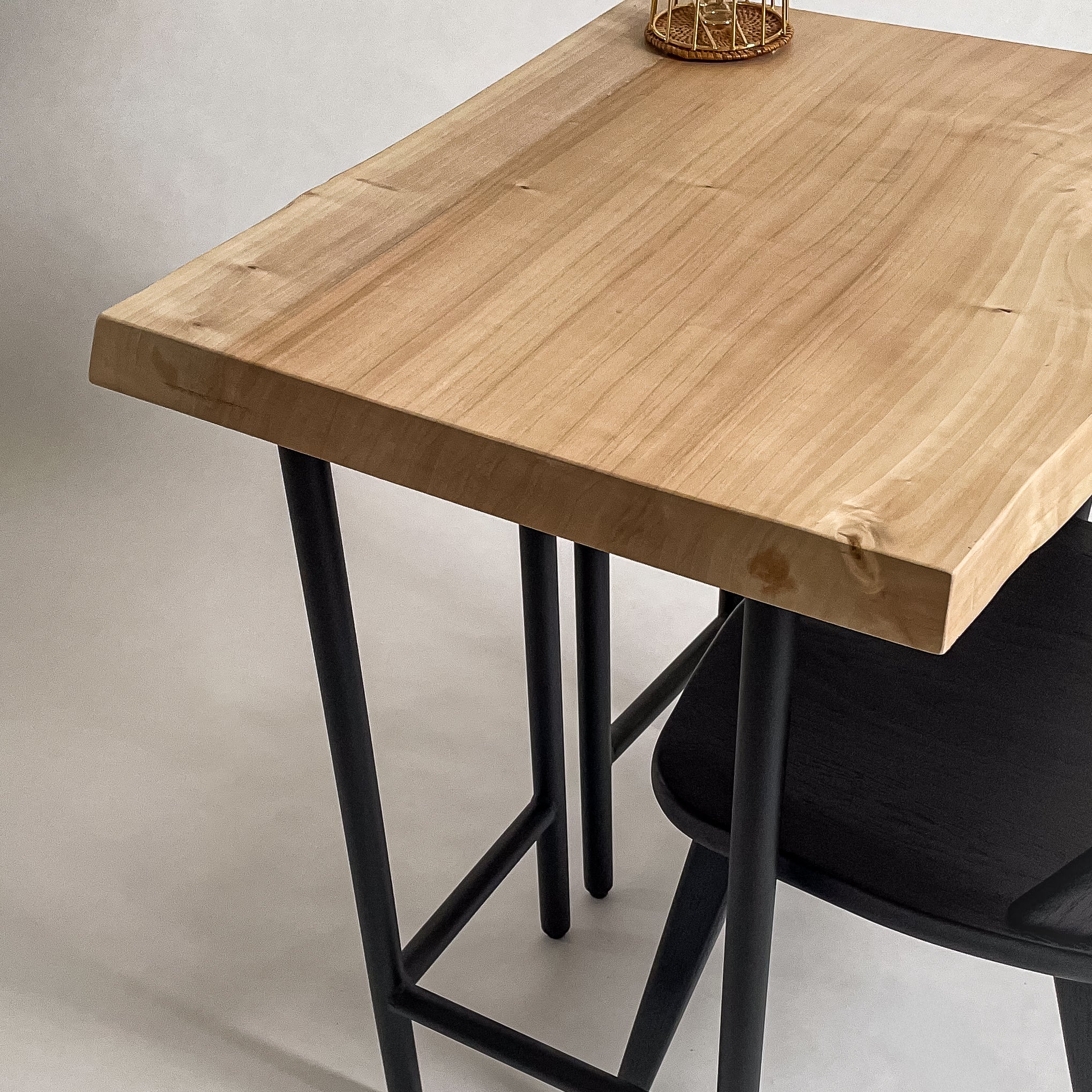 No.2042　ポプラ/一枚板デスク