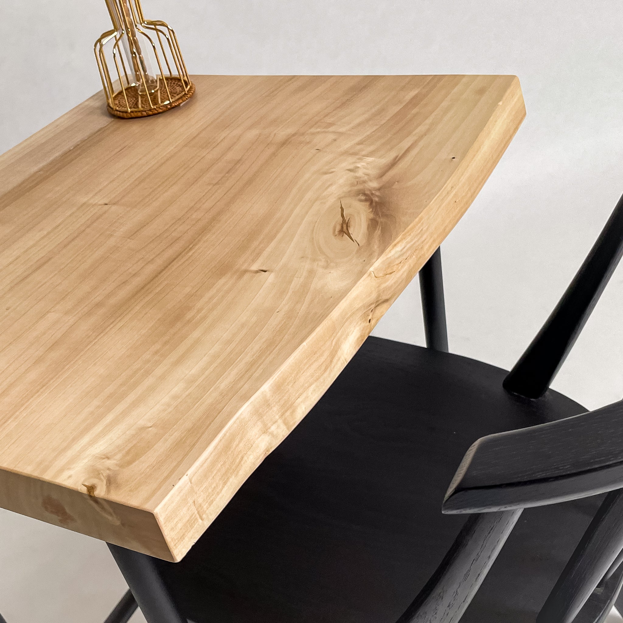 No.2042　ポプラ/一枚板デスク