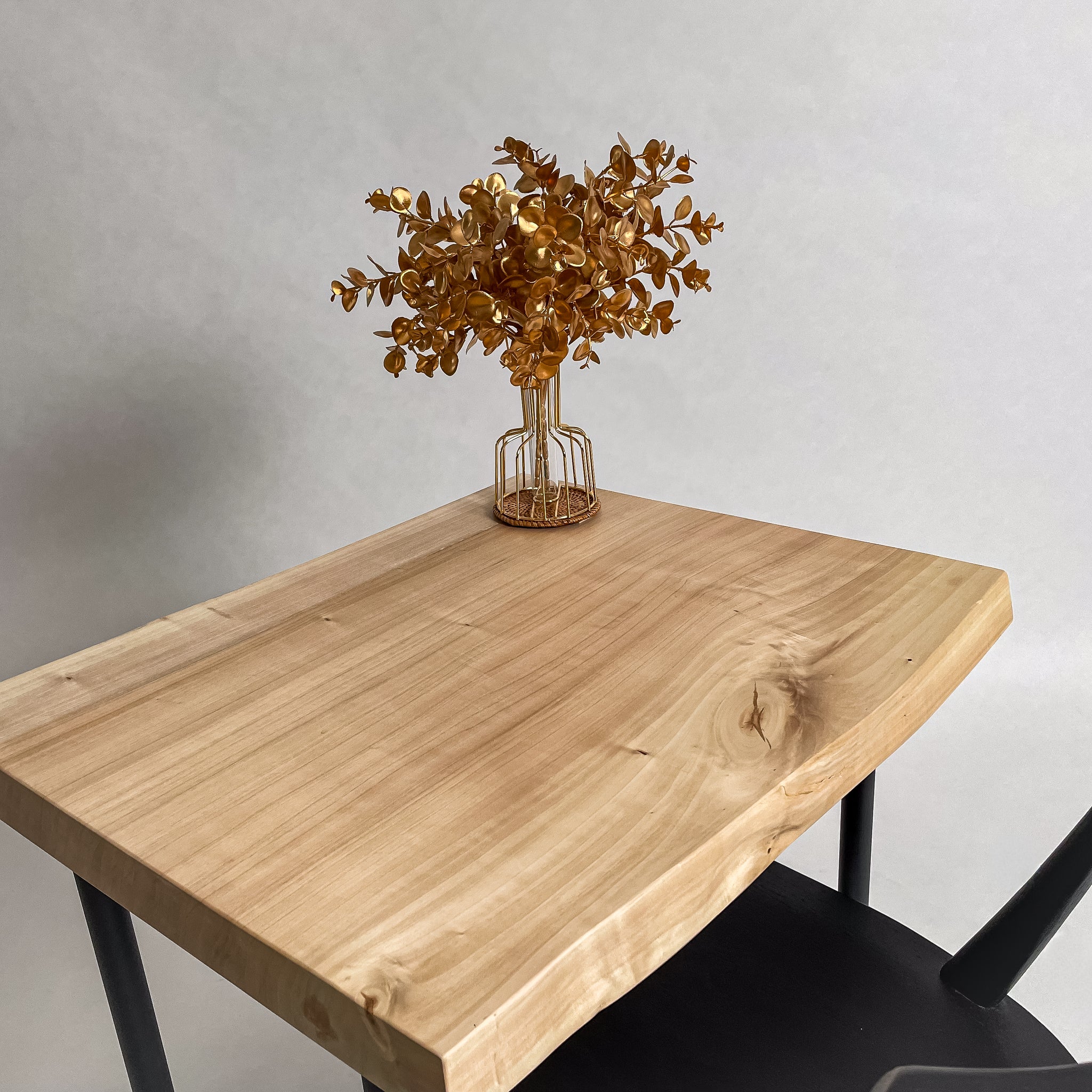 No.2042　ポプラ/一枚板デスク