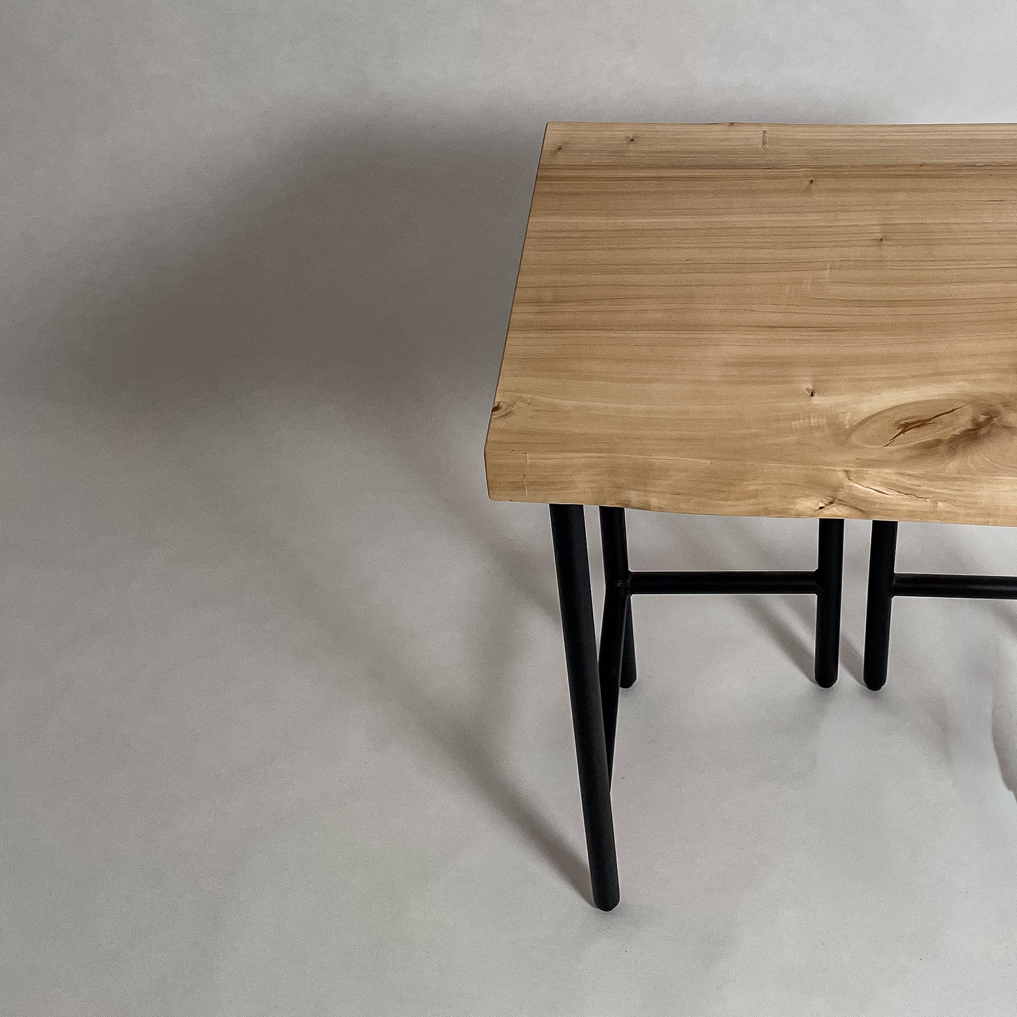 No.2042　ポプラ/一枚板デスク