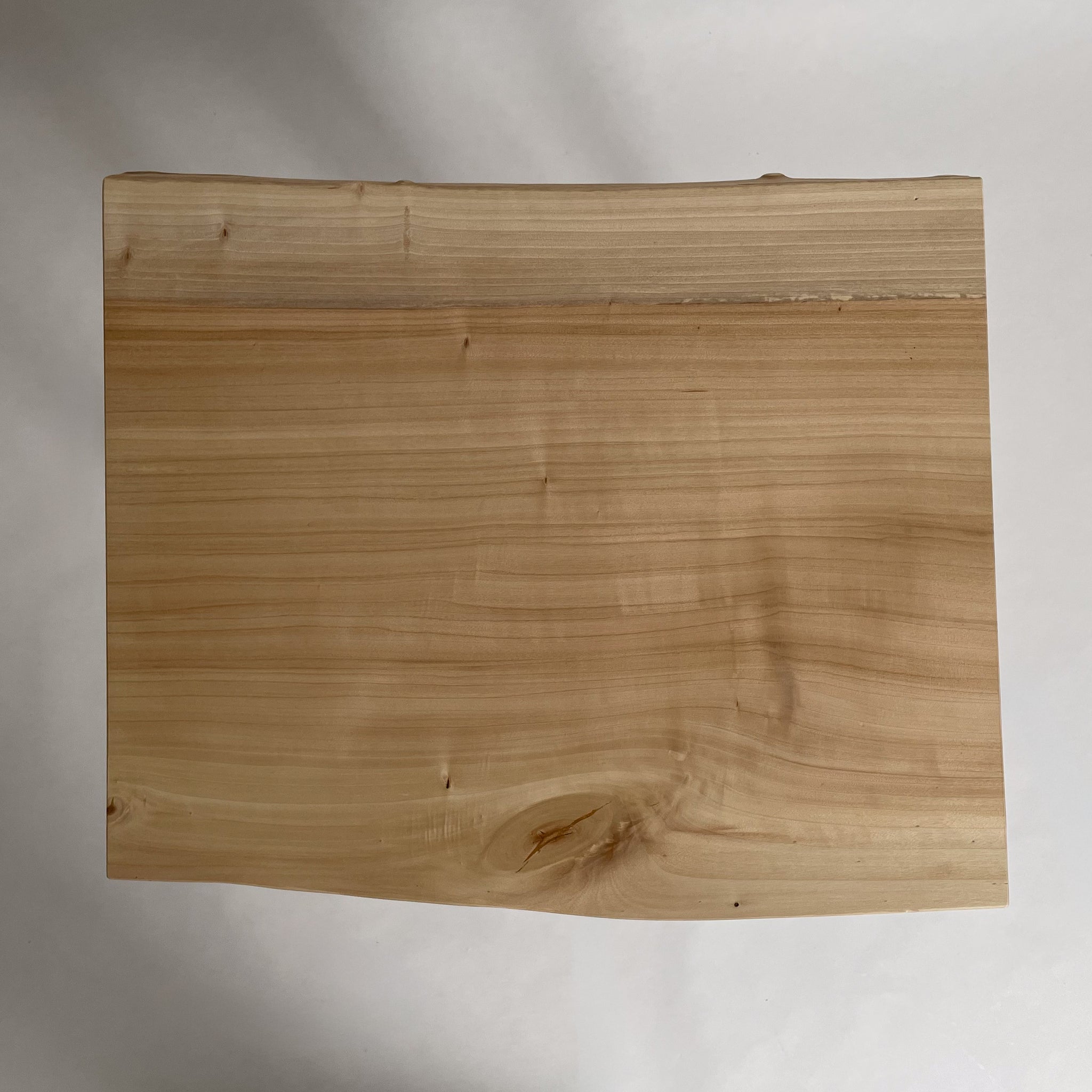 No.2042　ポプラ/一枚板ローテーブル