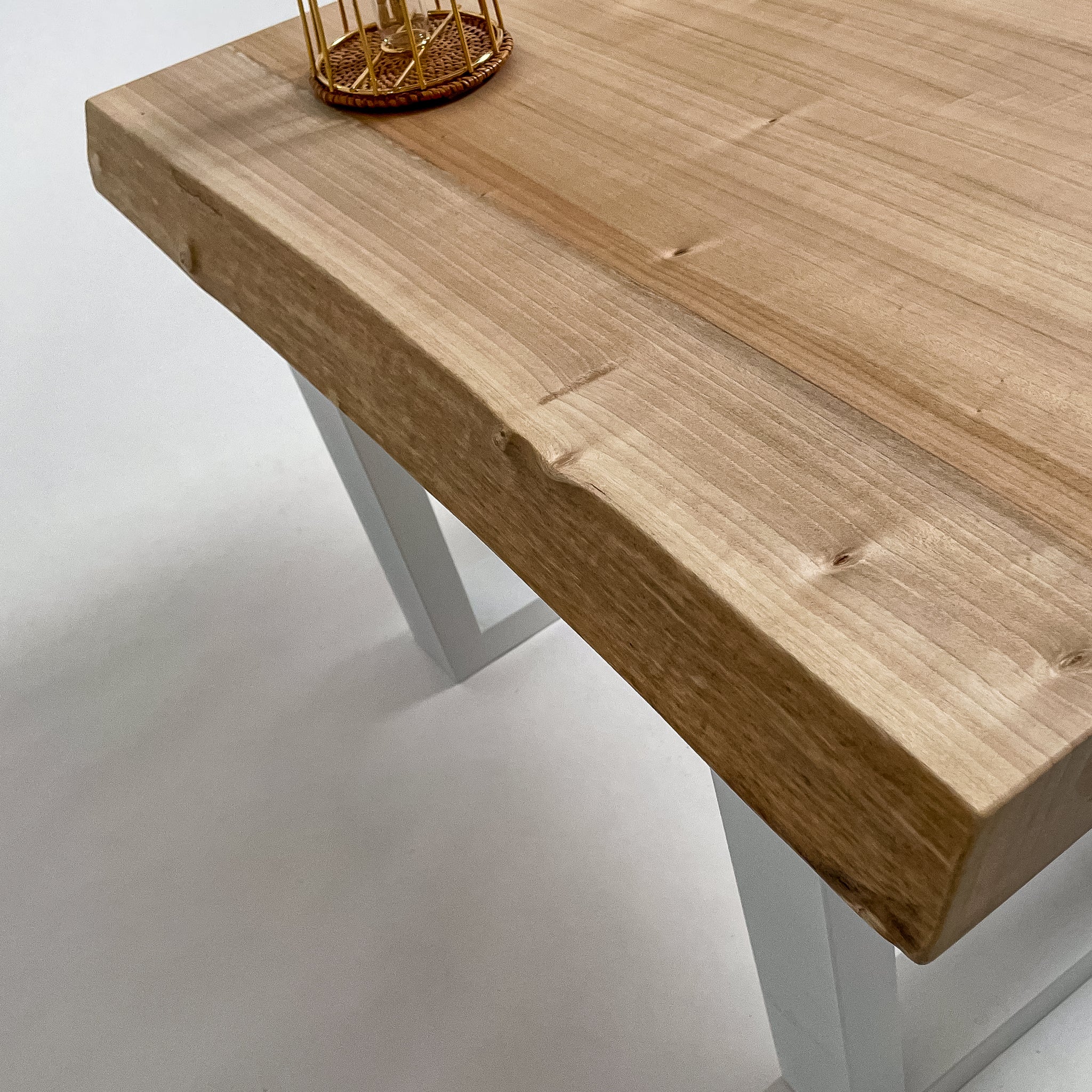 No.2042　ポプラ/一枚板ローテーブル