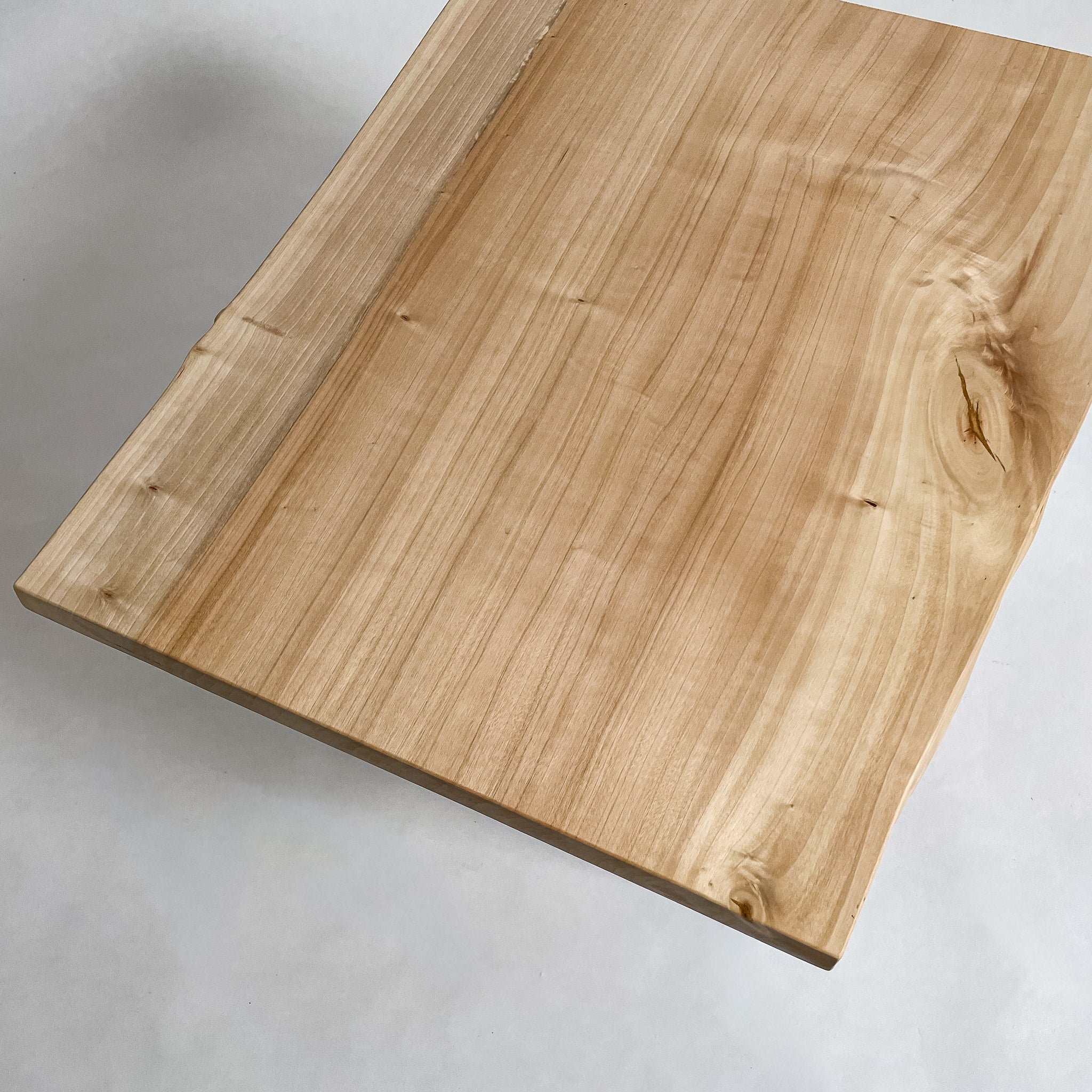 No.2042　ポプラ/一枚板ローテーブル