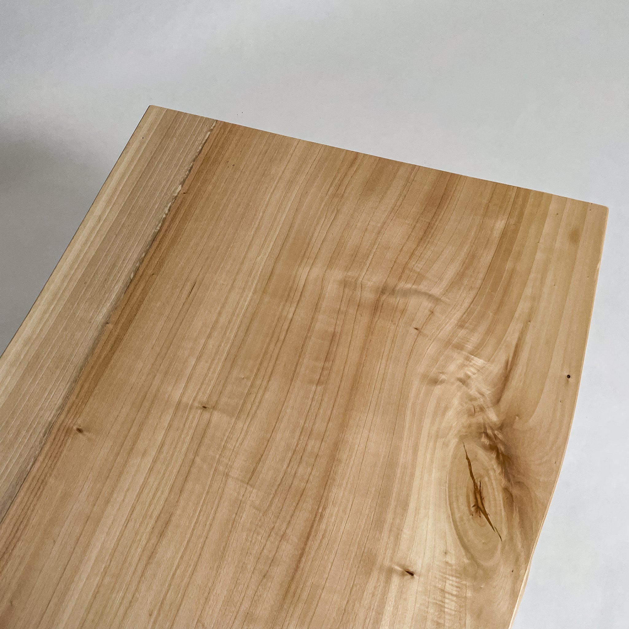 No.2042　ポプラ/一枚板ローテーブル