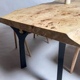 No.2088　ポプラ/一枚板ダイニングテーブル