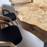 No.2088　ポプラ/一枚板ダイニングテーブル