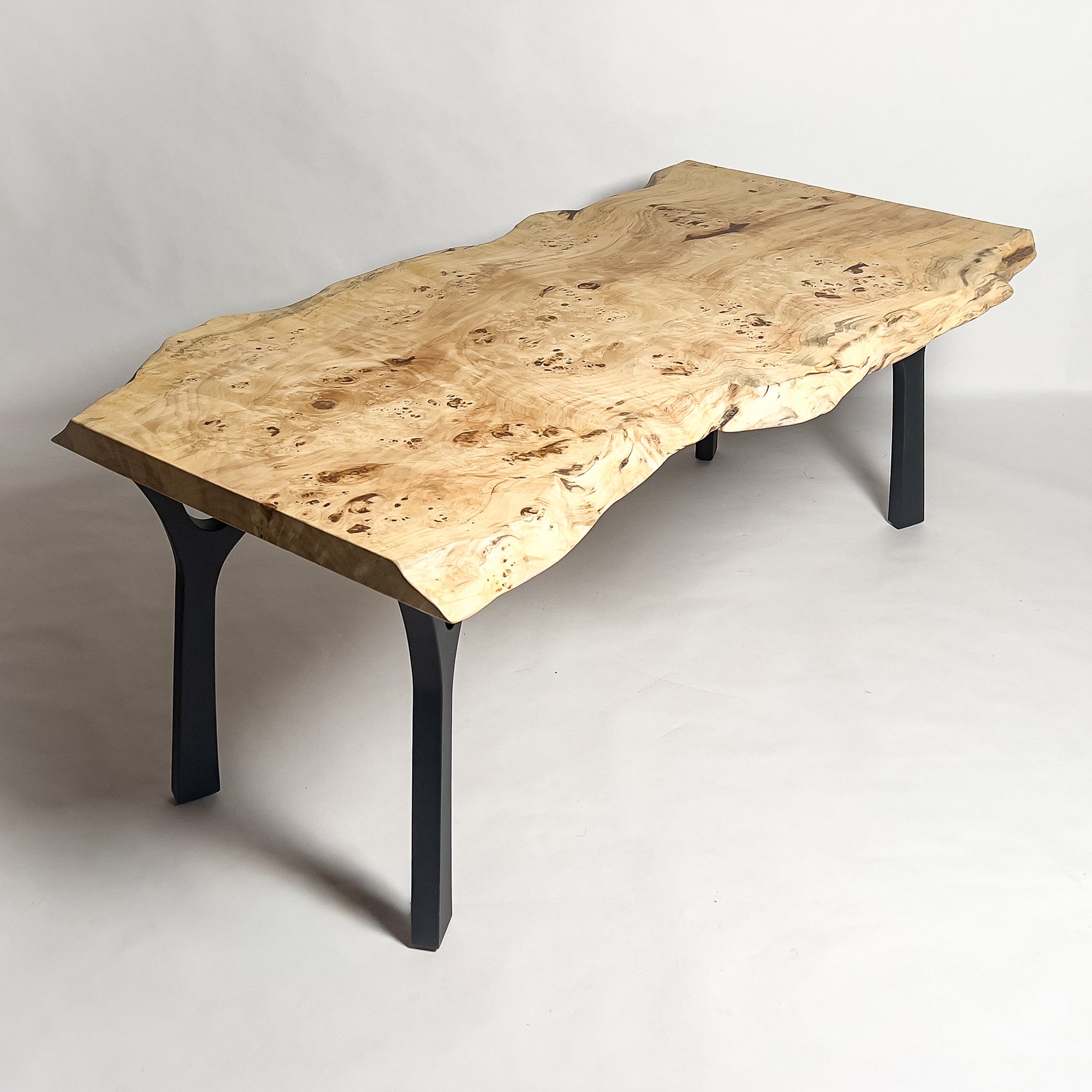 No.2088　ポプラ/一枚板ダイニングテーブル