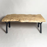 No.2088　ポプラ/一枚板ダイニングテーブル