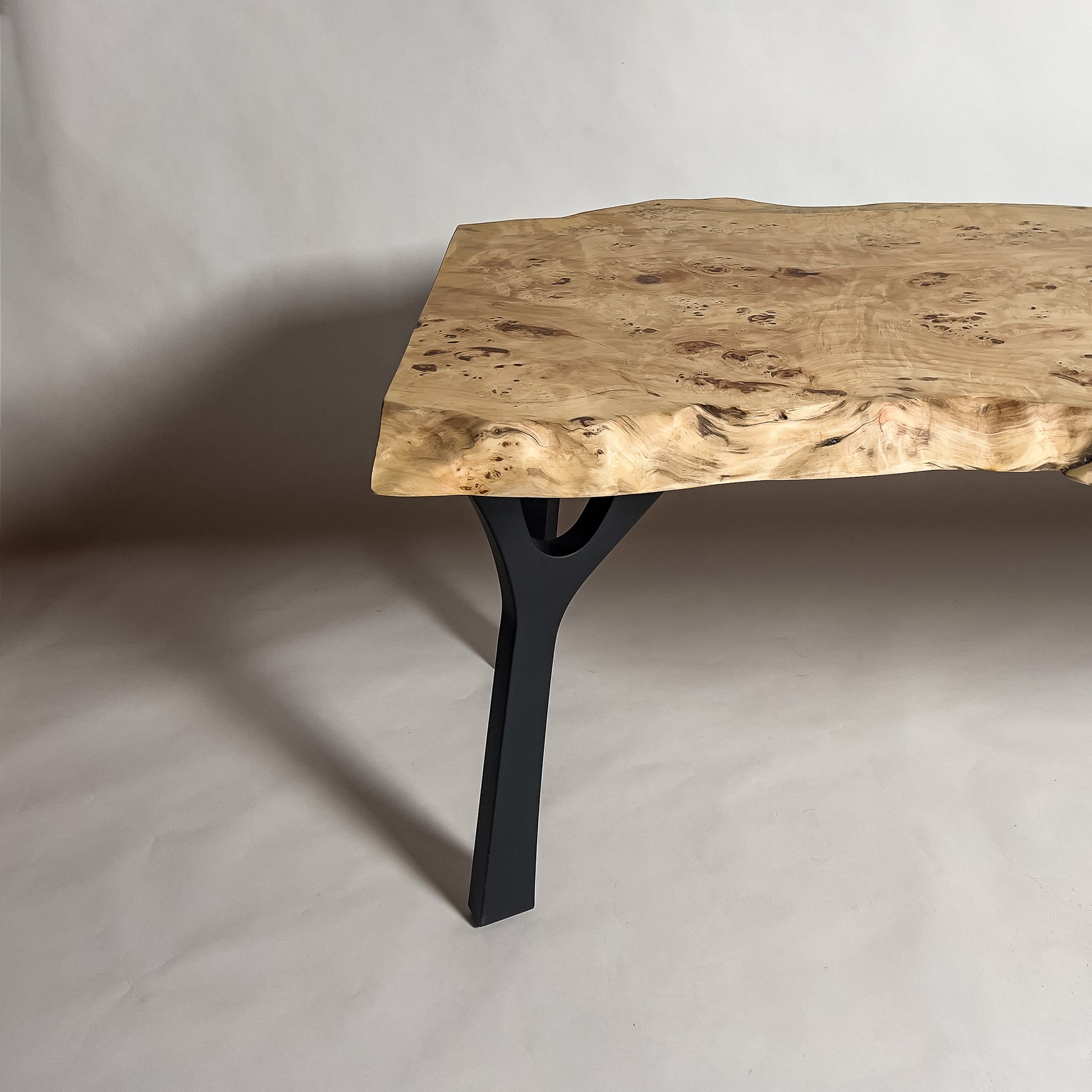 No.2088　ポプラ/一枚板ダイニングテーブル