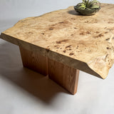 No.2088　ポプラ/一枚板座卓