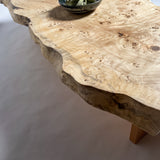 No.2088　ポプラ/一枚板座卓