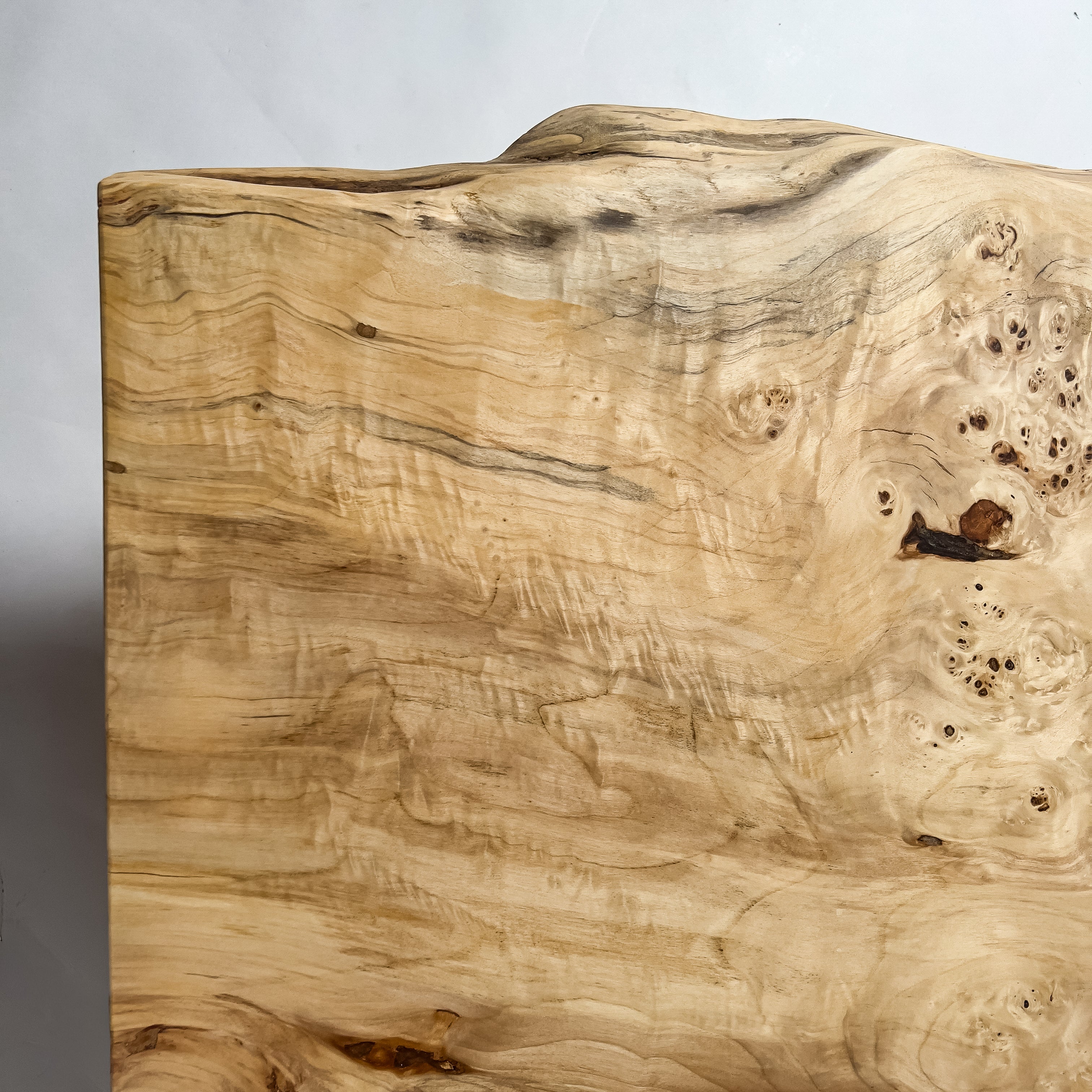 No.2088　ポプラ/一枚板ダイニングテーブル/& OSOROISU