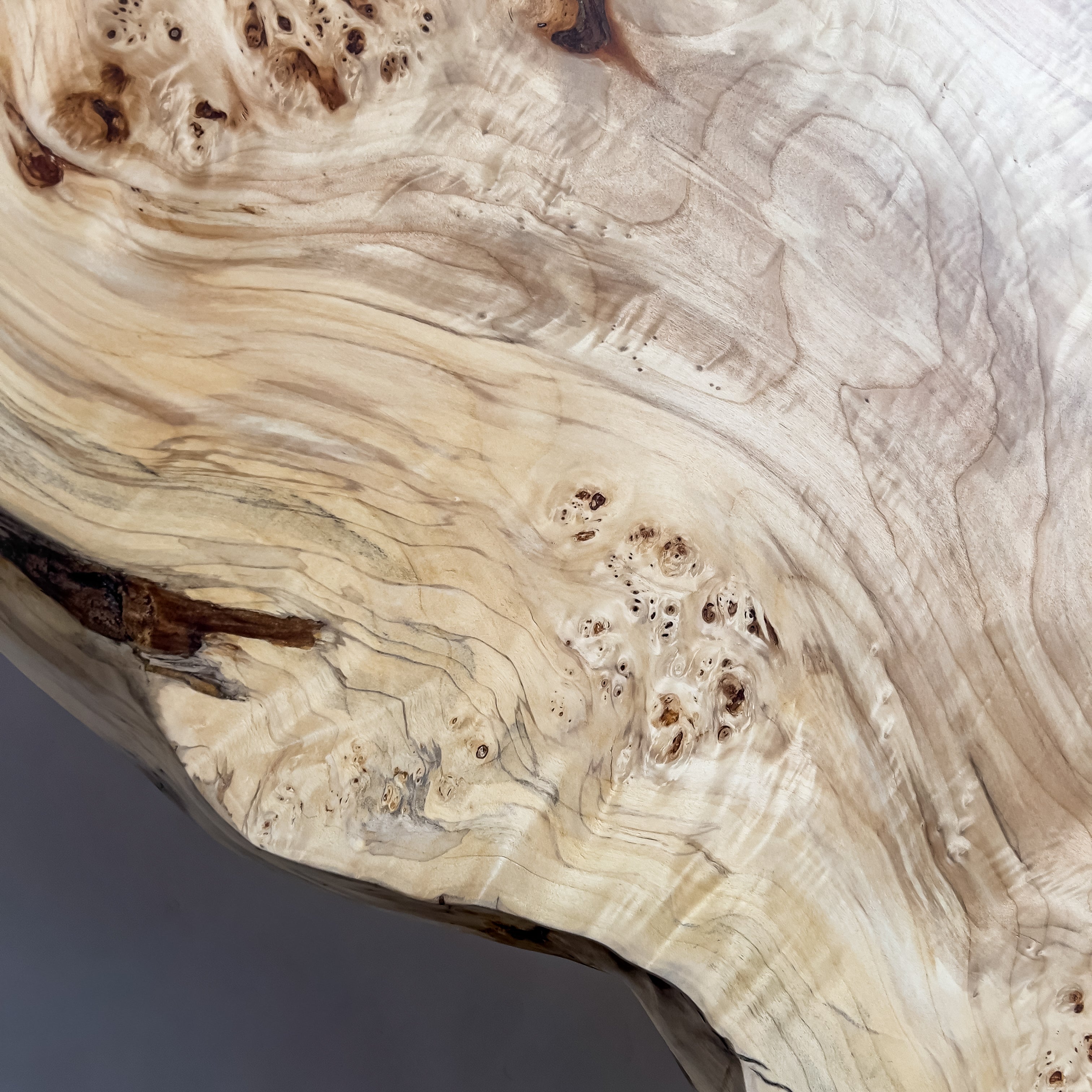 No.2088　ポプラ/一枚板ダイニングテーブル