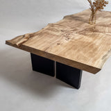 No.2170　ポプラ/一枚板座卓