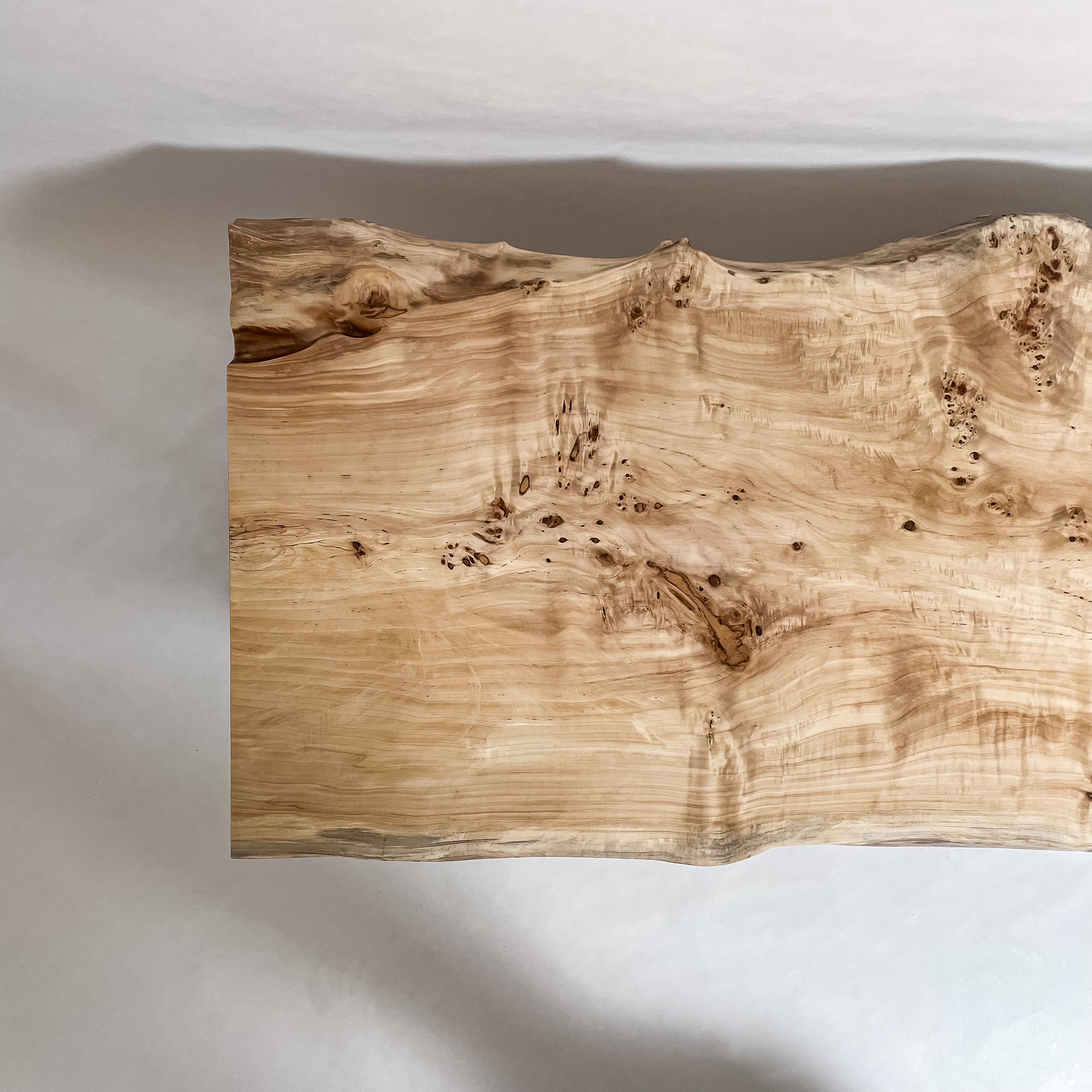 No.2170　ポプラ/一枚板ダイニングテーブル