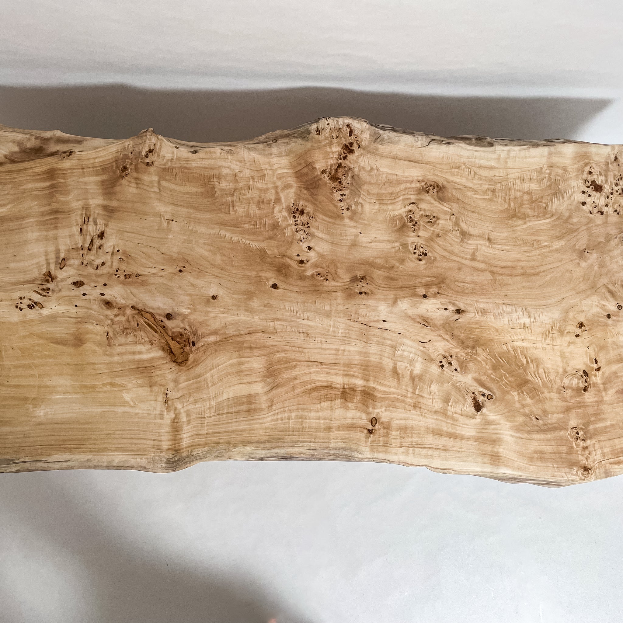 No.2070　ポプラ/一枚板ダイニングテーブル