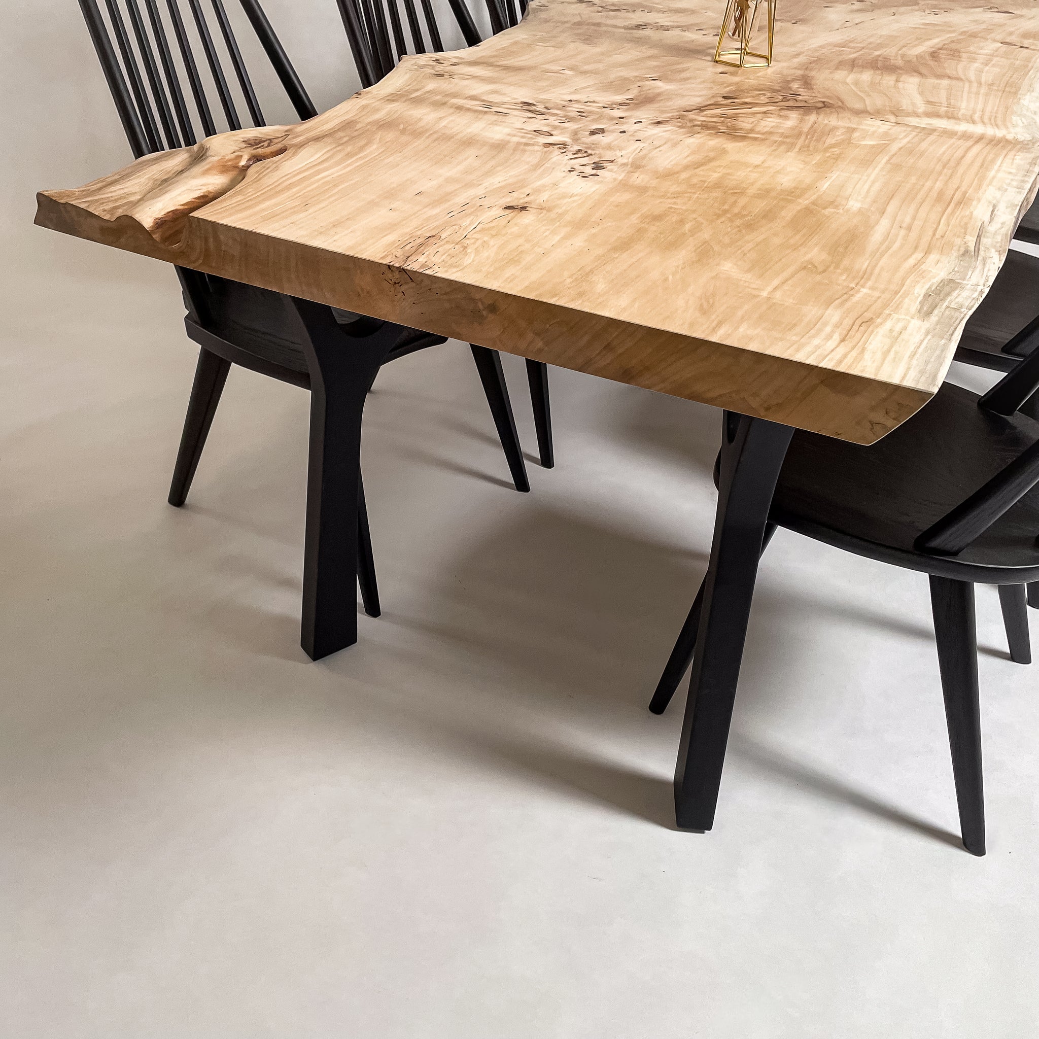 No.2170　ポプラ/一枚板ダイニングテーブル