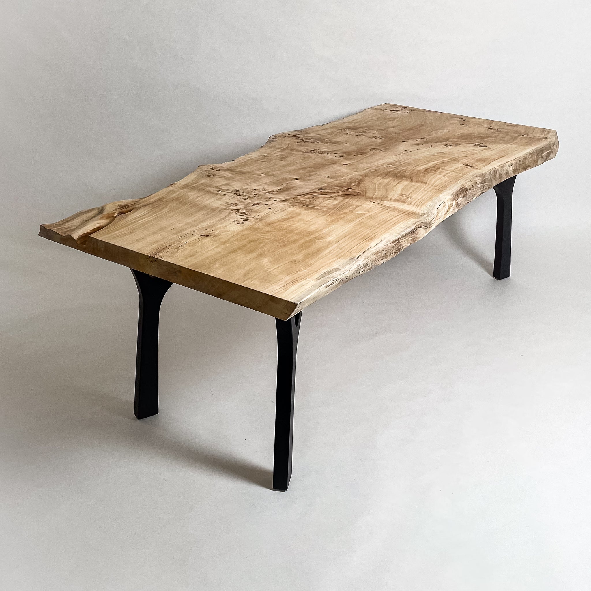 No.2070　ポプラ/一枚板ダイニングテーブル