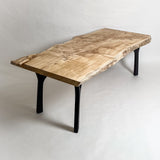 No.2070　ポプラ/一枚板ダイニングテーブル