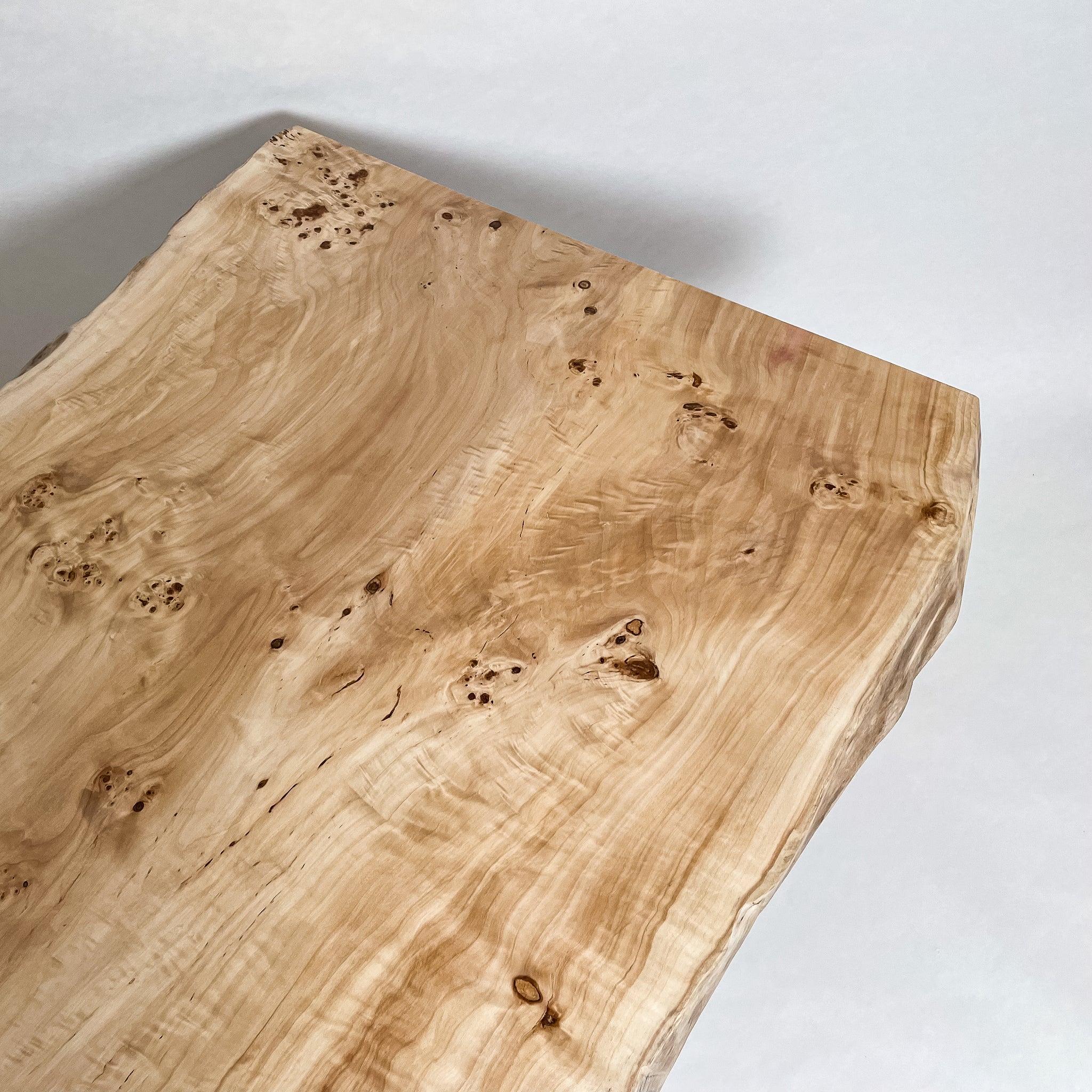 No.2170　ポプラ/一枚板ダイニングテーブル