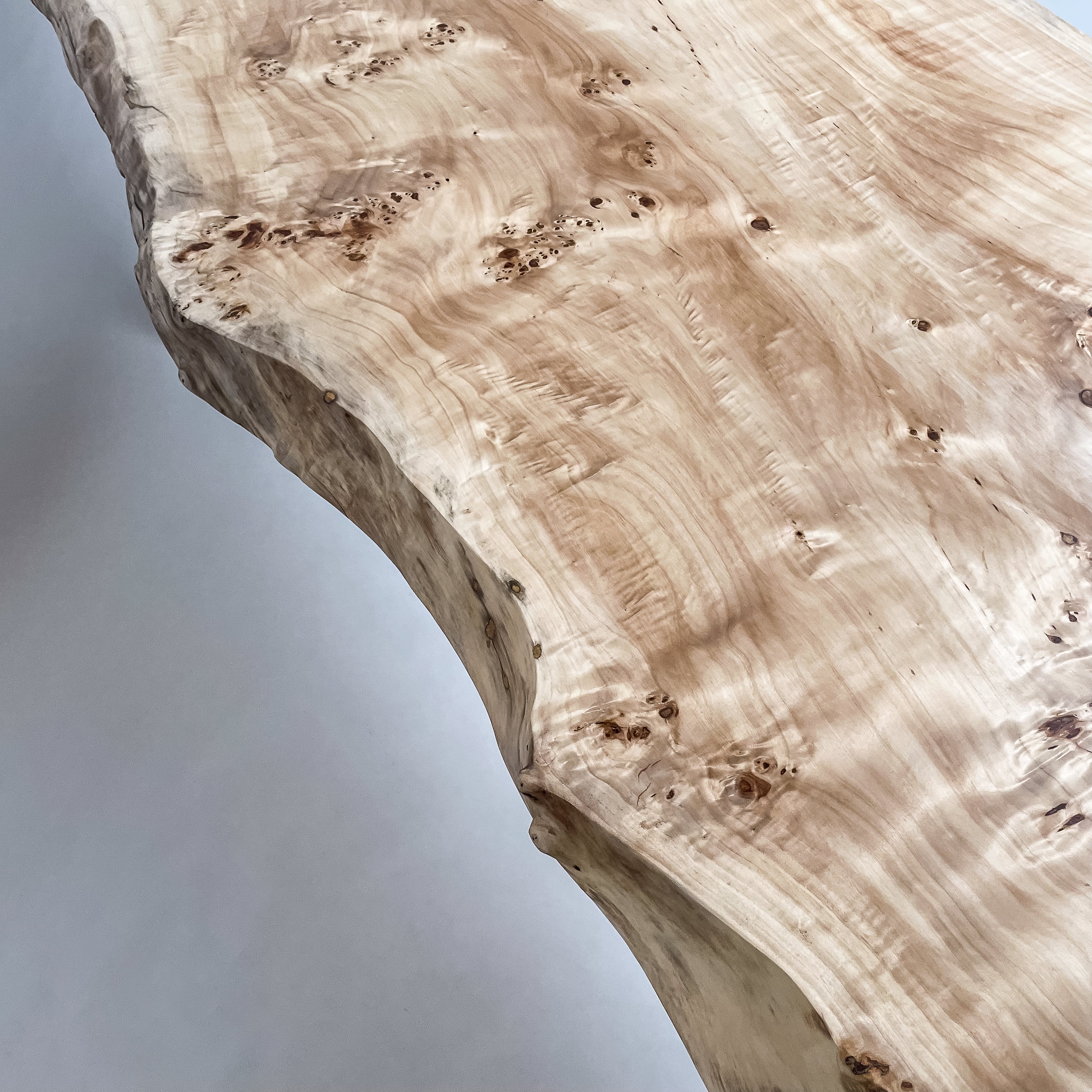 No.2170　ポプラ/一枚板ダイニングテーブル