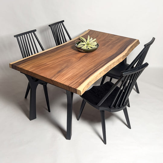 モンキーポッド一枚板ダイニングテーブル｜鬼童銘木（KIDOMEIMOKU