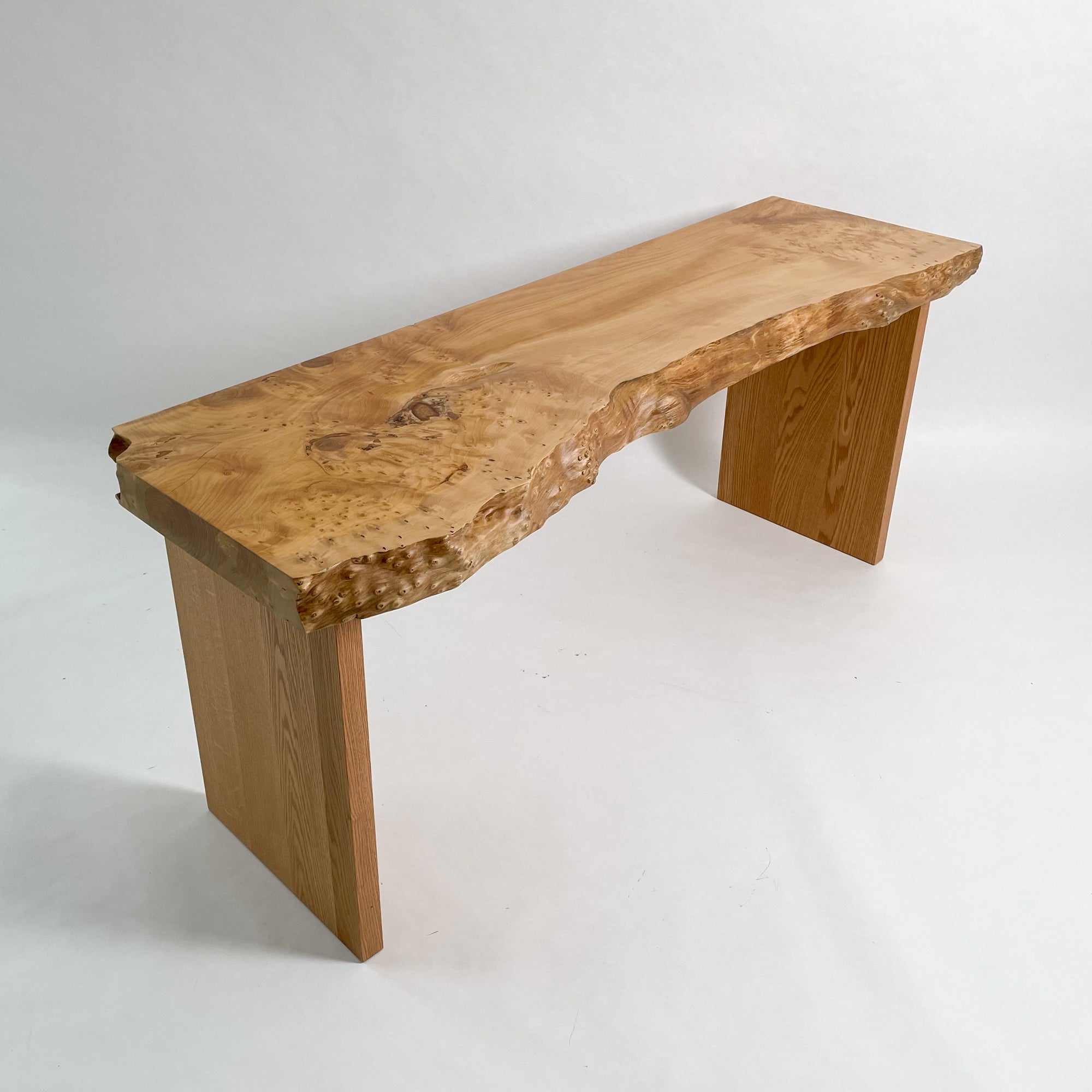 KIDOMEIMOKU イチョウ一枚板カウンター｜170cm(2人掛け) – 【公式