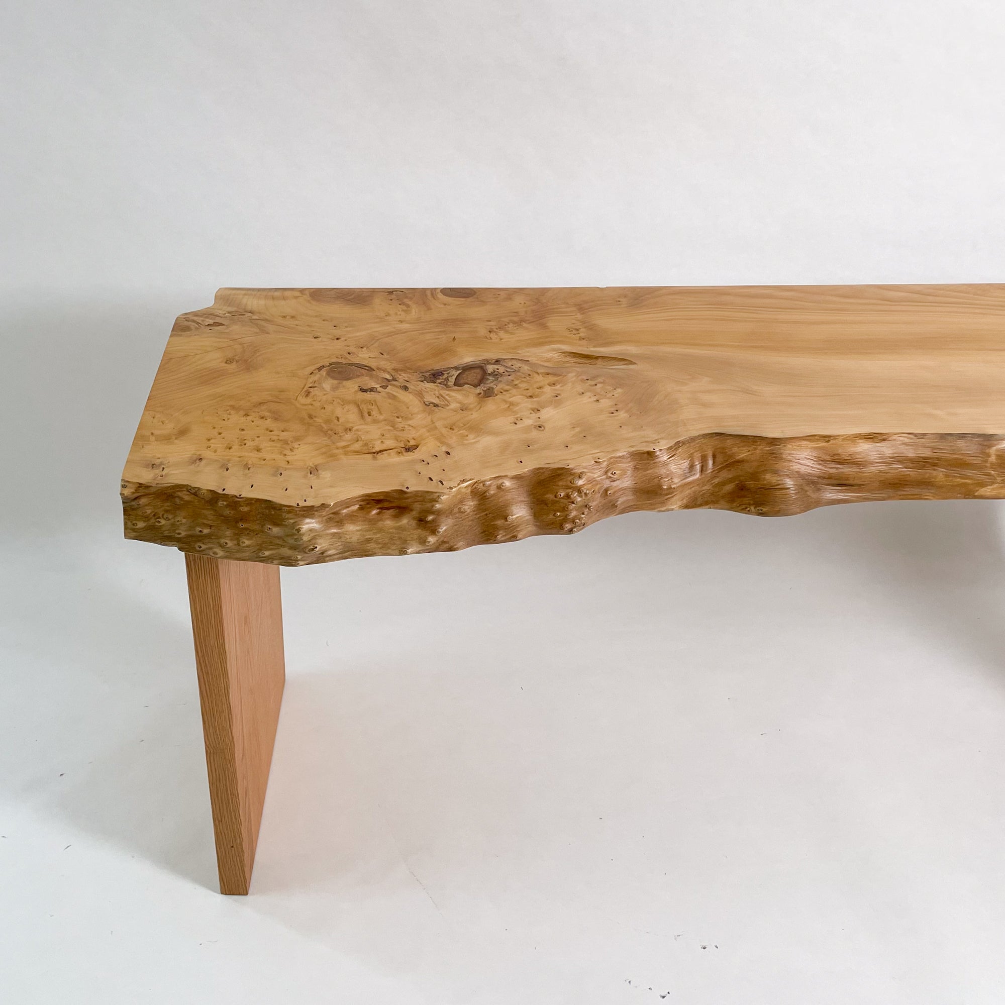 KIDOMEIMOKU イチョウ一枚板カウンター｜170cm(2人掛け) – 【公式