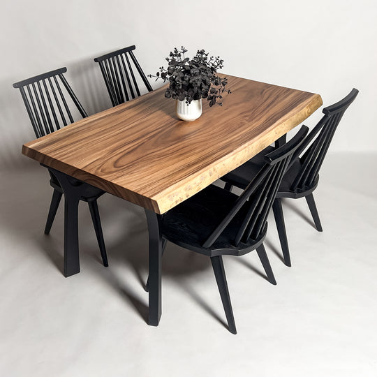 No.2153　モンキーポッド/一枚板ダイニングテーブル