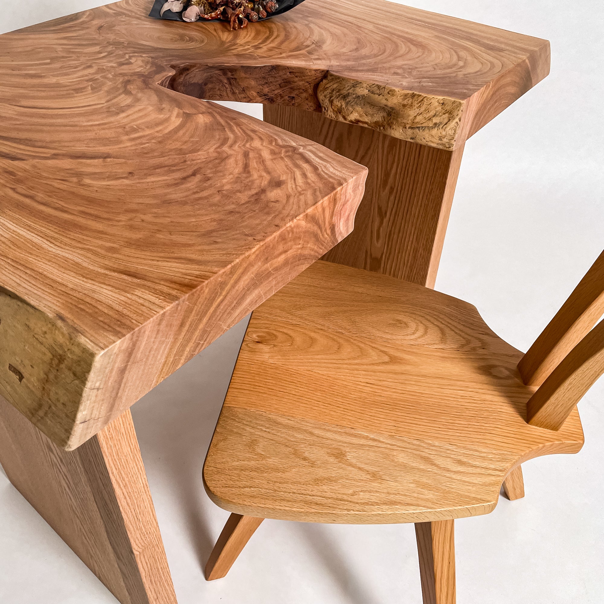 No.2061　欅（けやき）/一枚板デスク