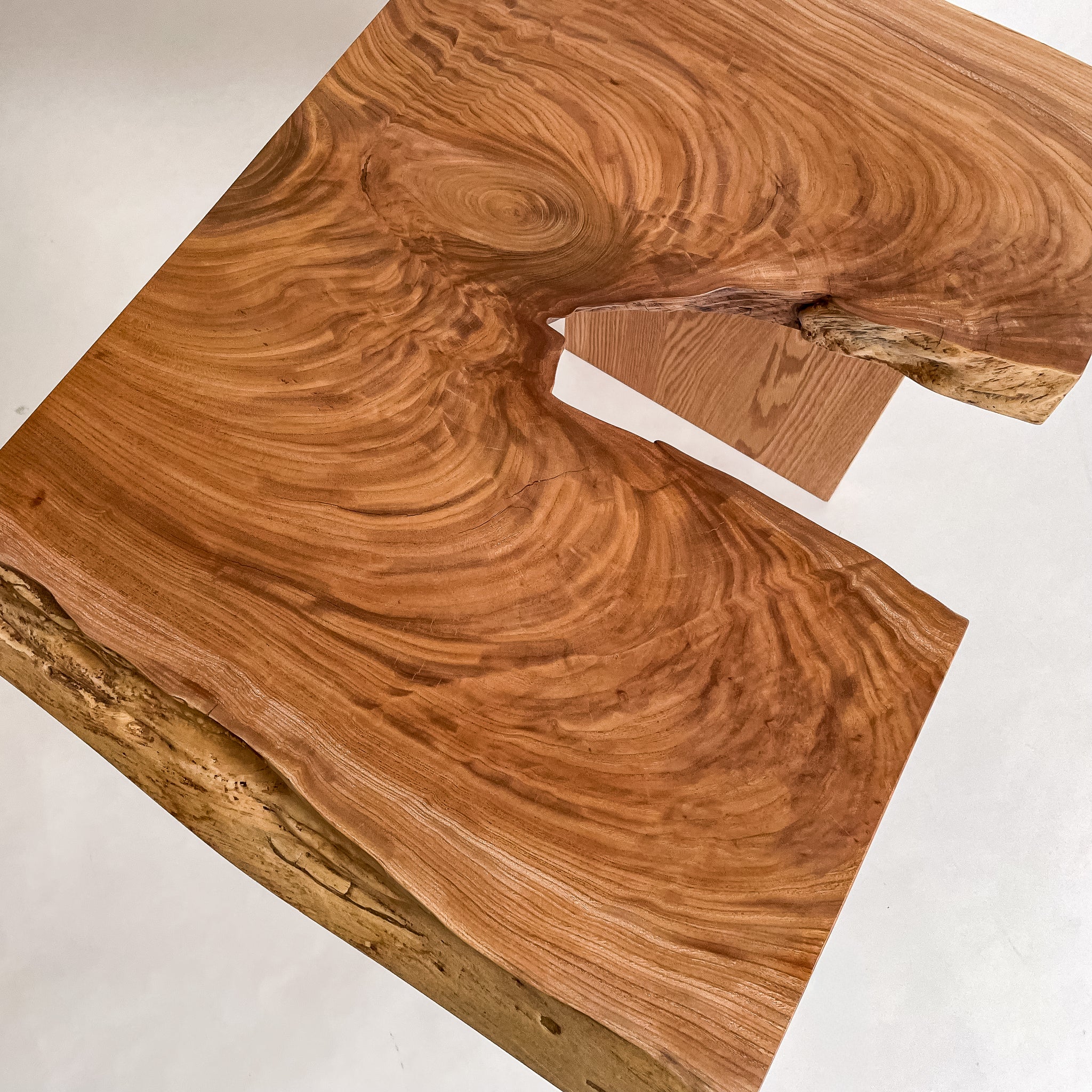 No.2061　欅（けやき）/一枚板ローテーブル