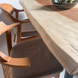 No.2182　栃（とち）/一枚板ダイニングテーブル