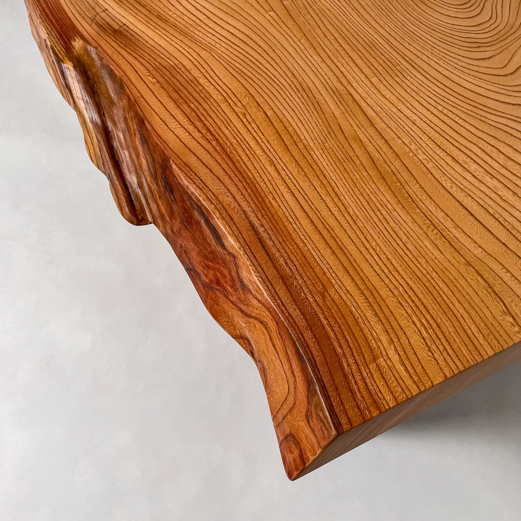 No.2077　欅（けやき）/一枚板ダイニングテーブル